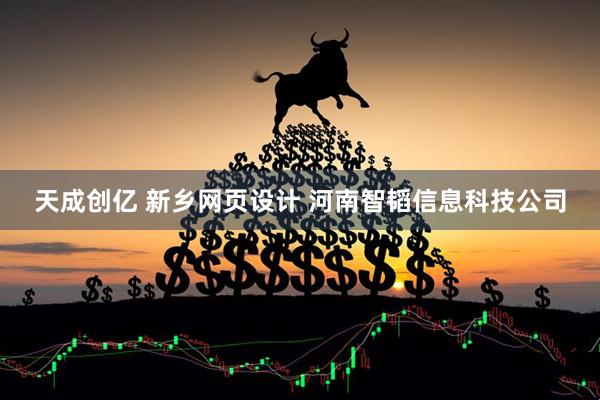 天成创亿 新乡网页设计 河南智韬信息科技公司