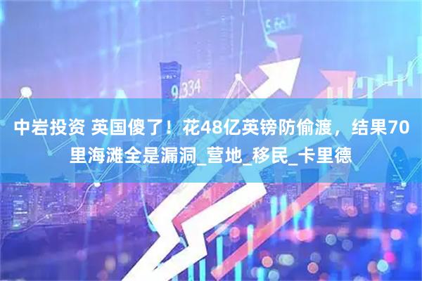 中岩投资 英国傻了！花48亿英镑防偷渡，结果70里海滩全是漏洞_营地_移民_卡里德