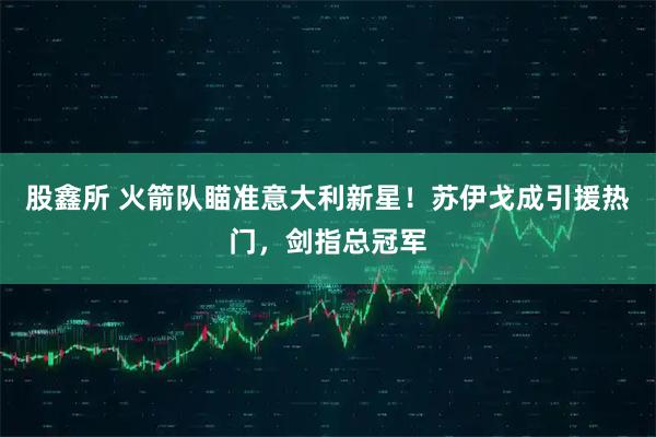 股鑫所 火箭队瞄准意大利新星！苏伊戈成引援热门，剑指总冠军