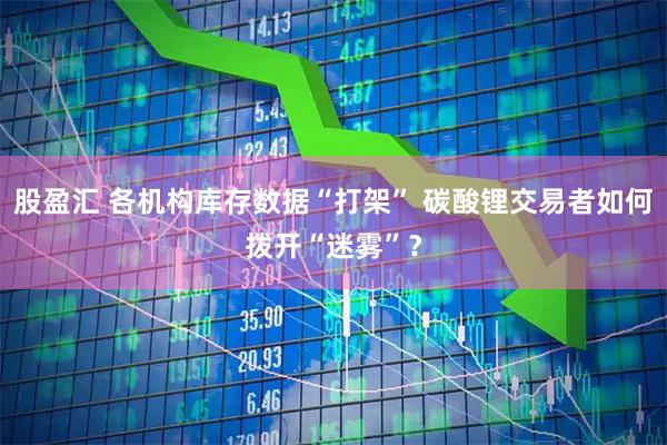 股盈汇 各机构库存数据“打架” 碳酸锂交易者如何拨开“迷雾”?
